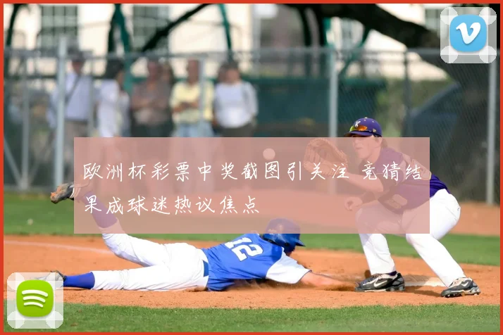 欧洲杯彩票中奖截图引关注 竞猜结果成球迷热议焦点
